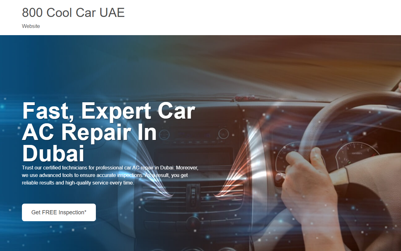 800coolcaruae.com screenshot