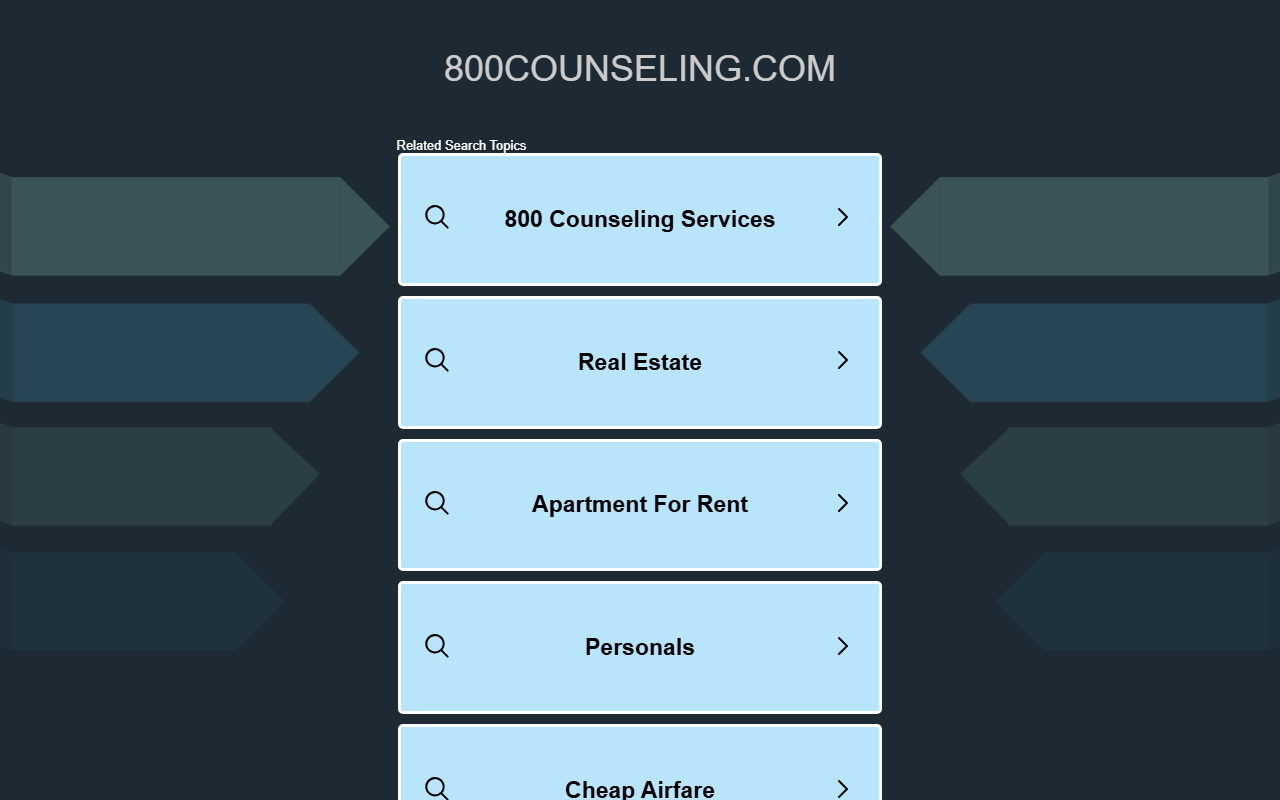 800counseling.com screenshot