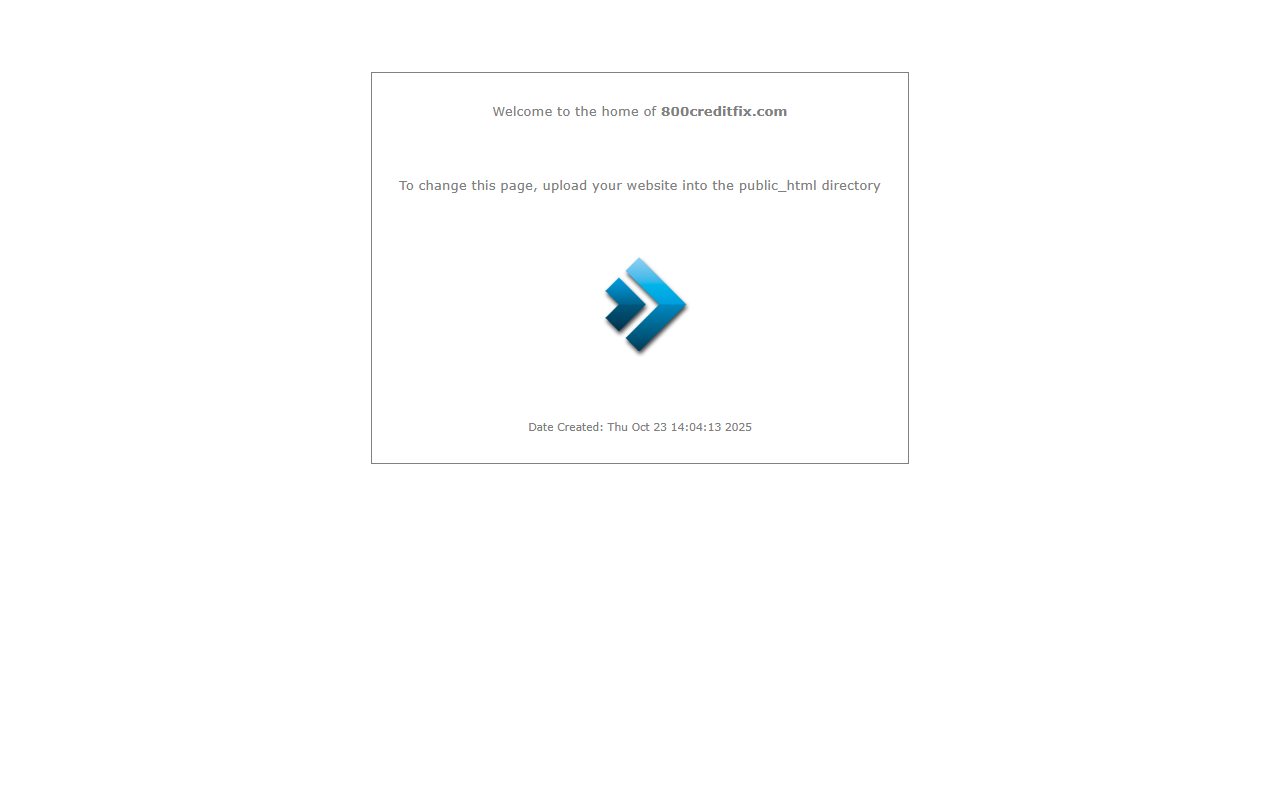 800creditfix.com screenshot