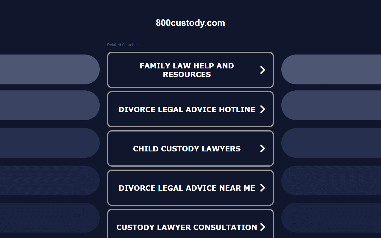 800custody.com screenshot