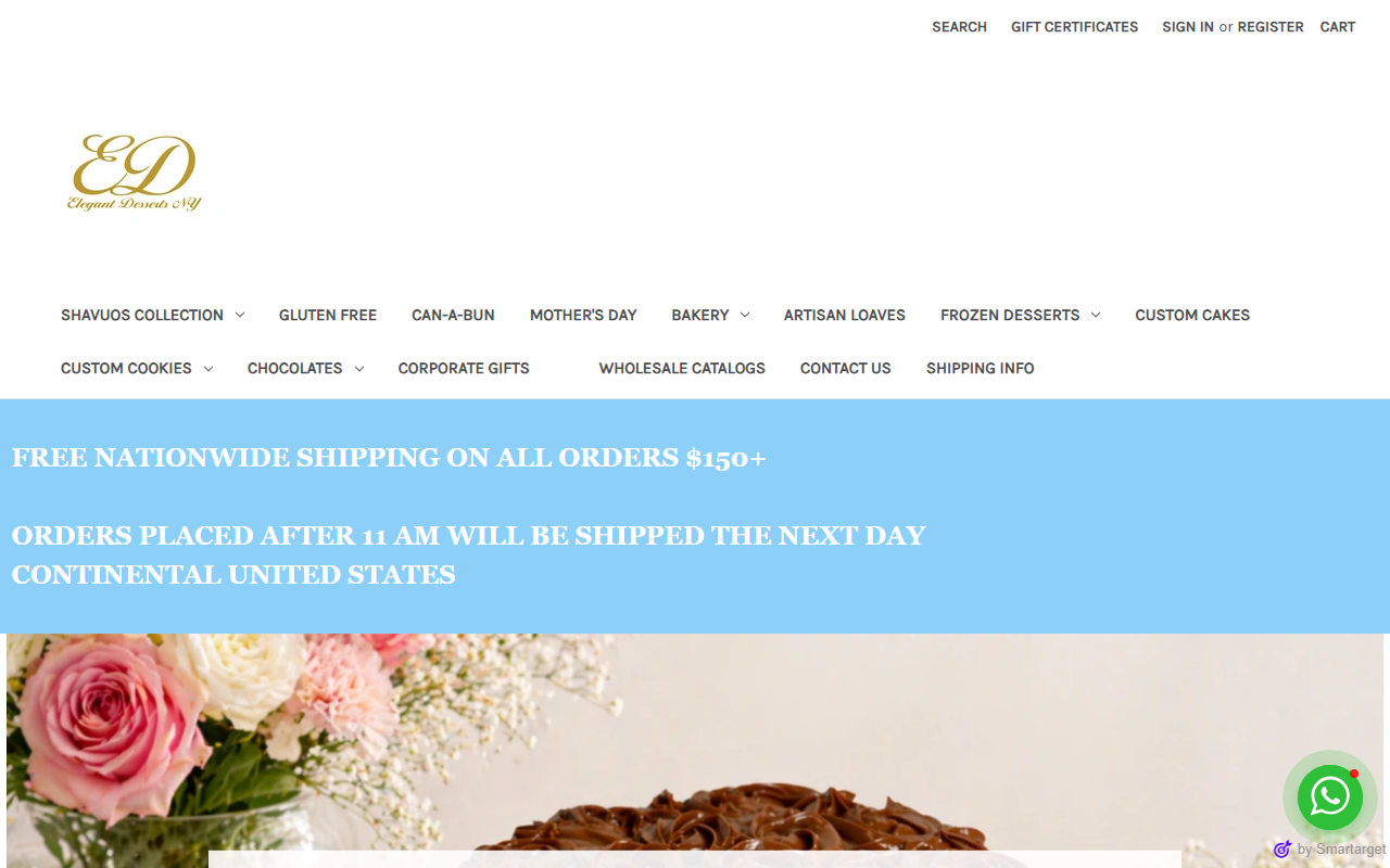 800desserts.com screenshot