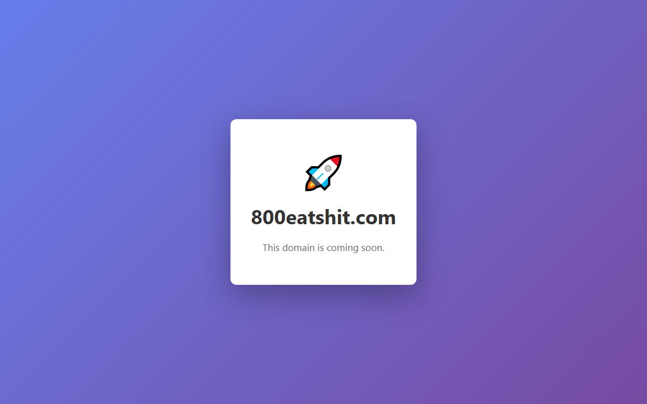 800eatshit.com screenshot