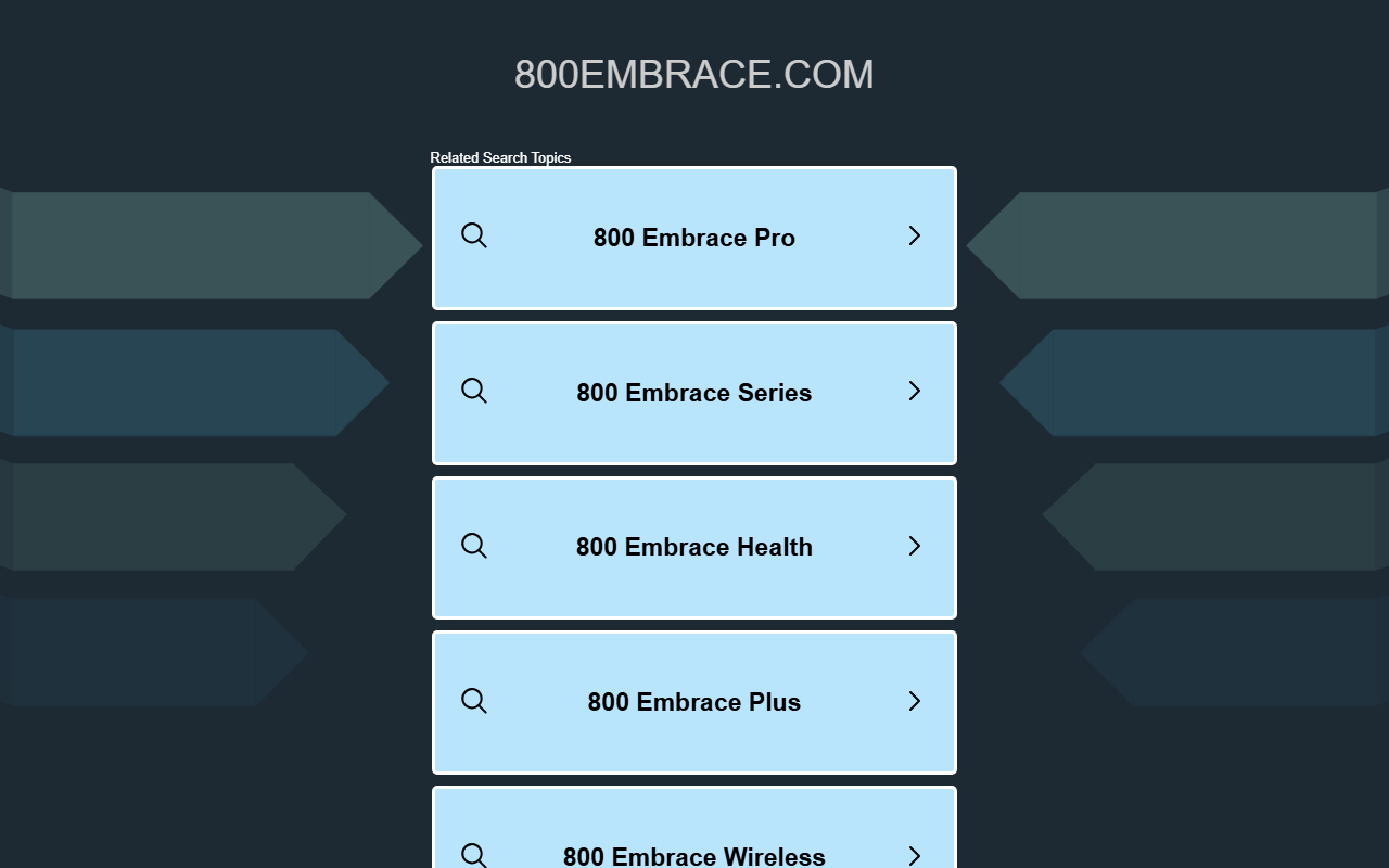 800embrace.com screenshot