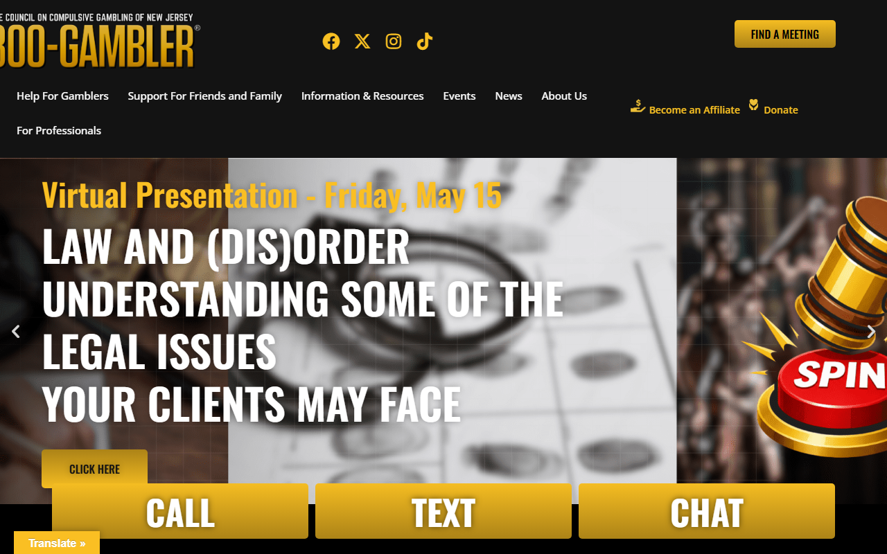 800gambler.com screenshot