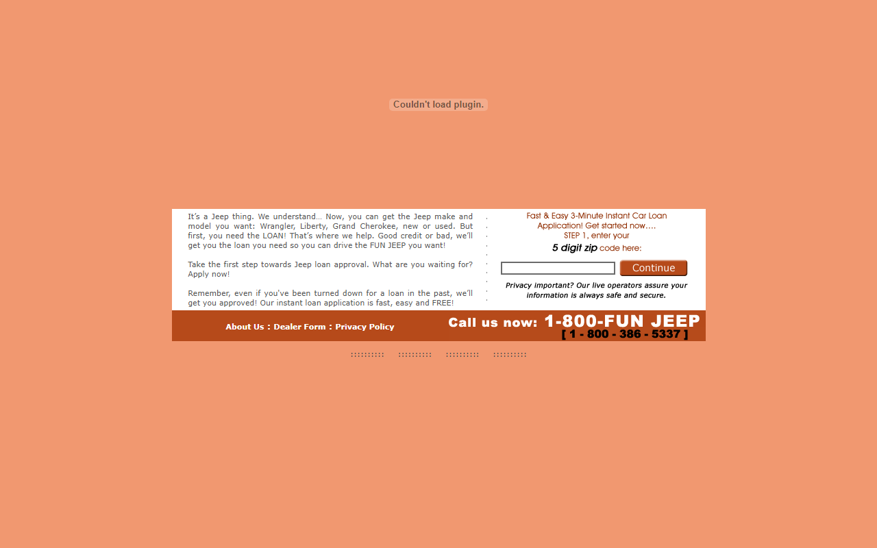 800getjeep.com screenshot