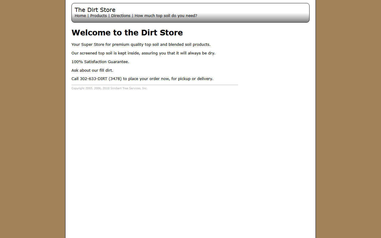 800getsoil.com screenshot