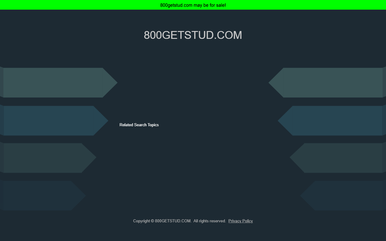 800getstud.com screenshot