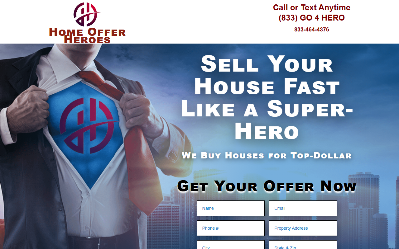 800go4hero.com screenshot