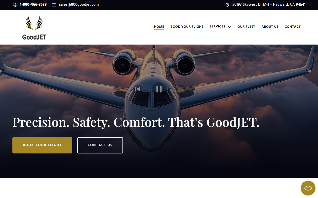 800goodjet.com screenshot