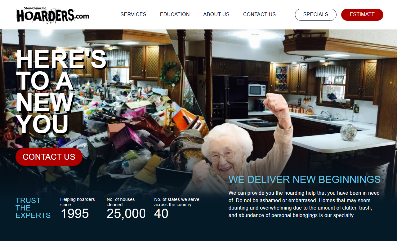 800hoarders.com screenshot