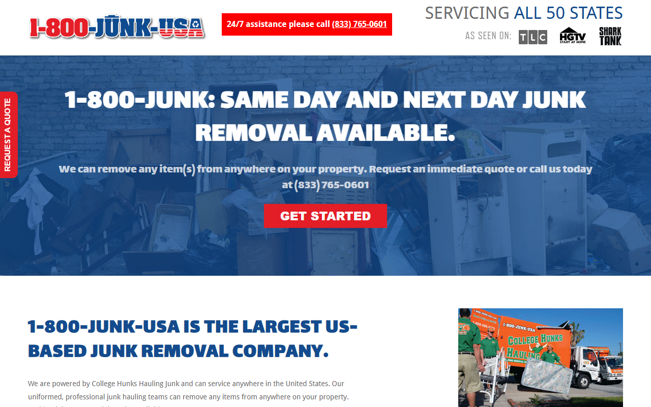 800junkusa.com screenshot