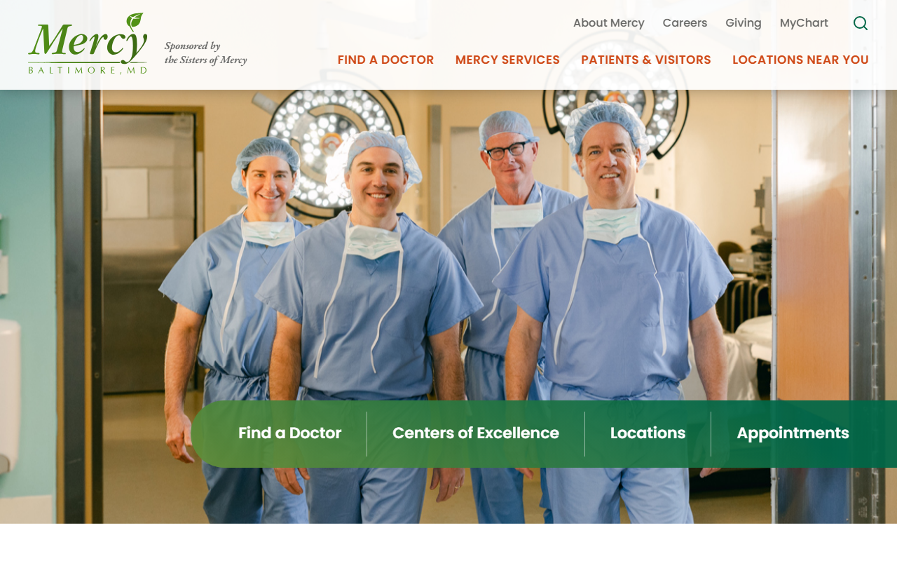 800mdmercy.com screenshot