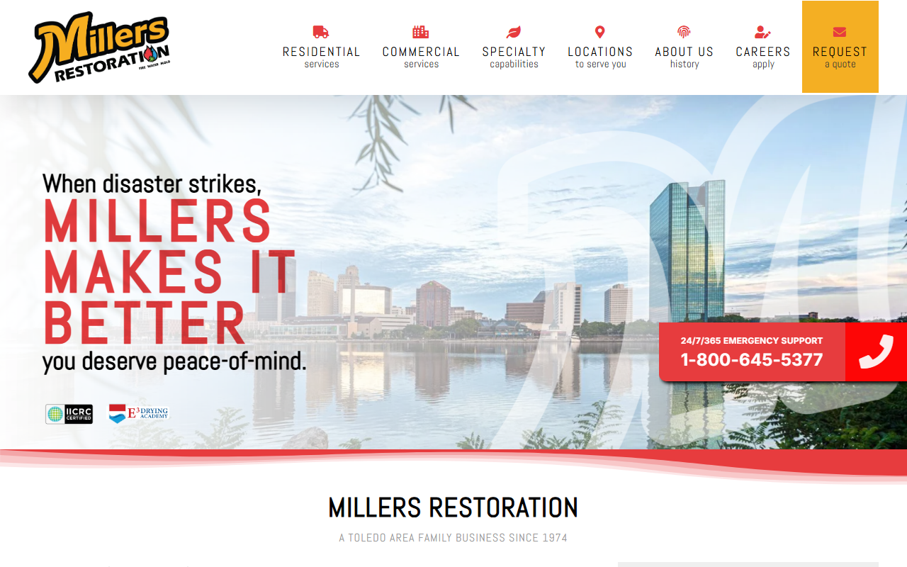 800millers.com screenshot