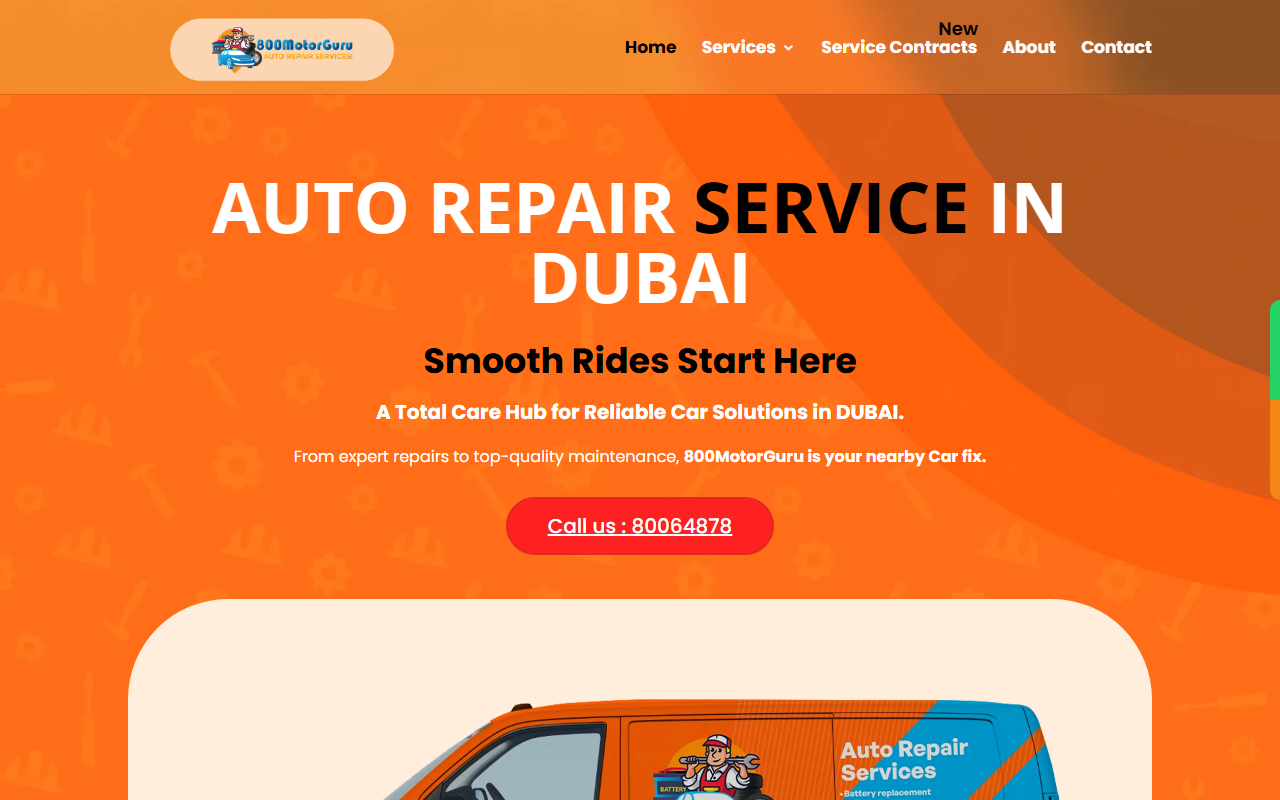 800motorguru.com screenshot