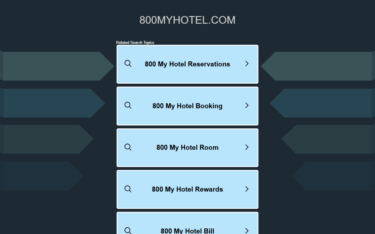 800myhotel.com screenshot