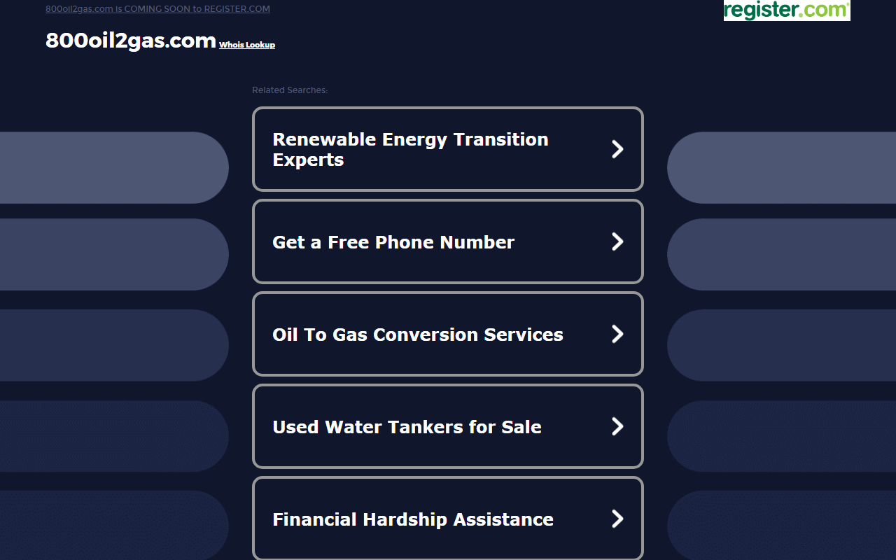 800oil2gas.com screenshot