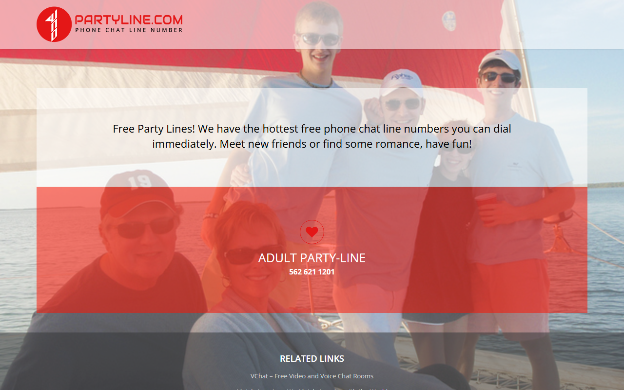 800partylines.com screenshot
