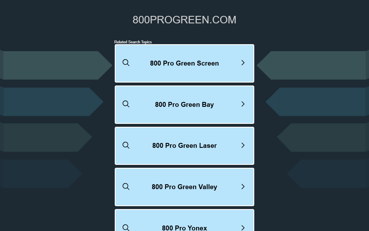 800progreen.com screenshot