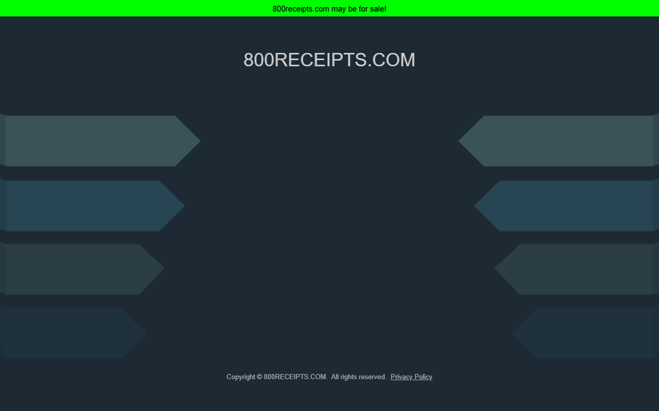 800receipts.com screenshot