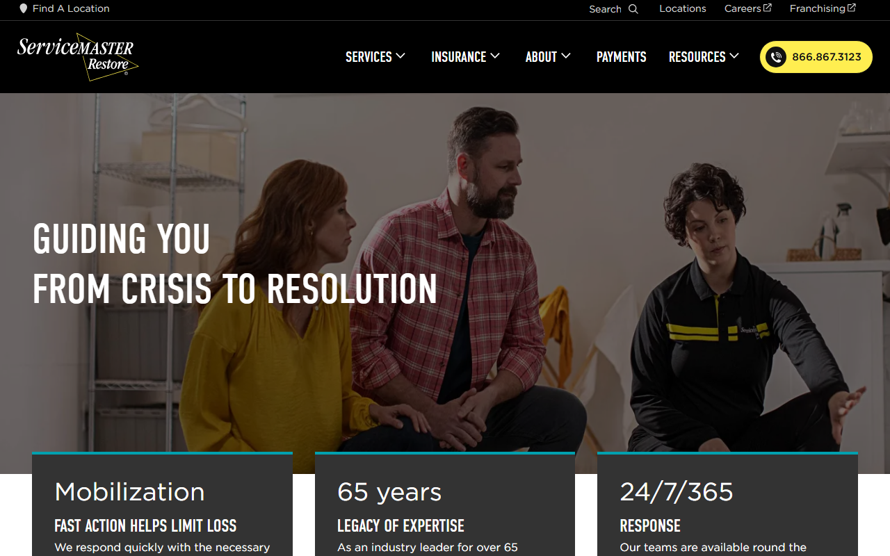 800respond.com screenshot