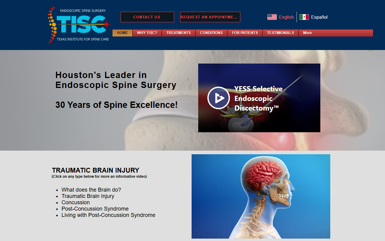 800sciatica.com screenshot