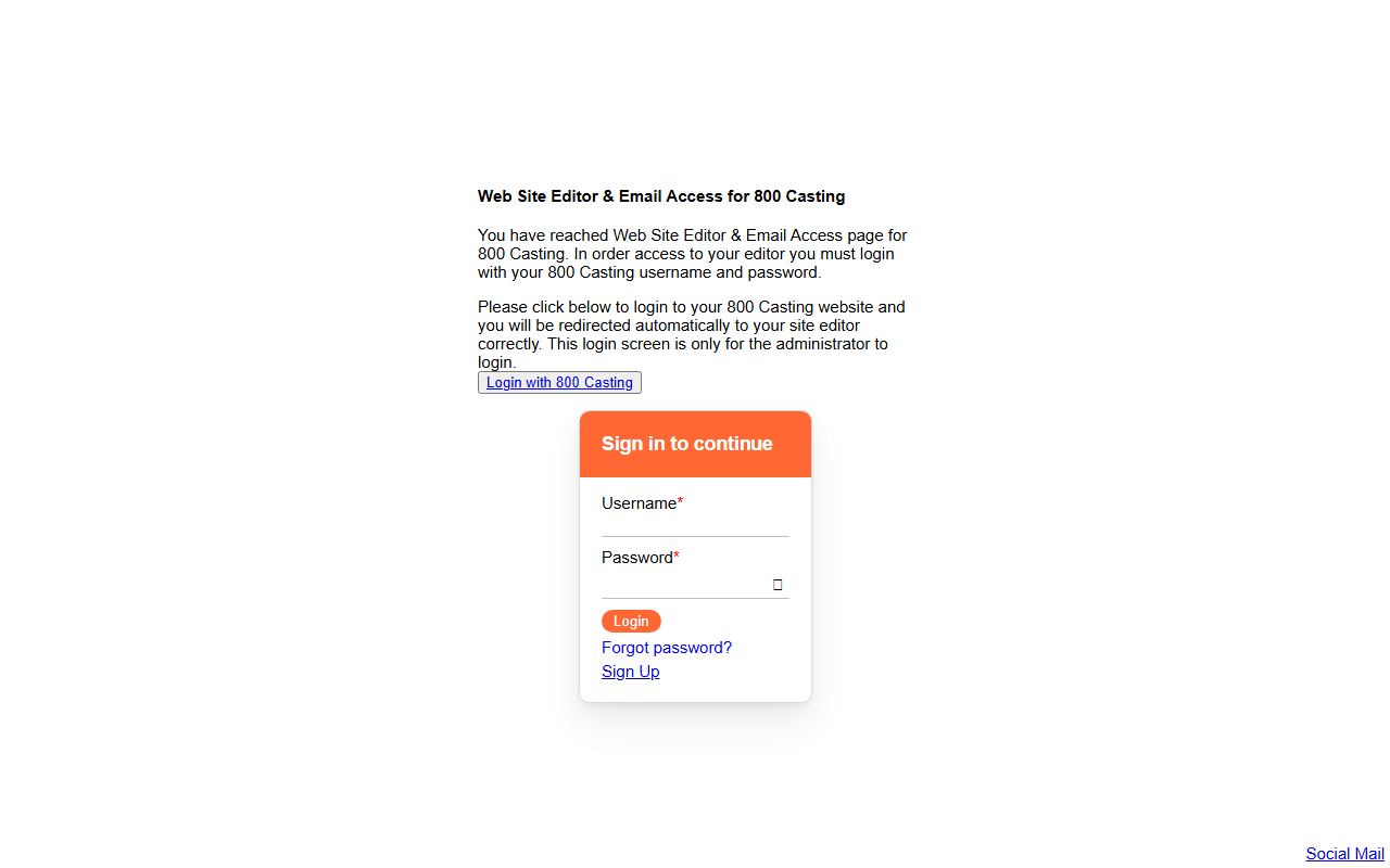 800socialmail.com screenshot
