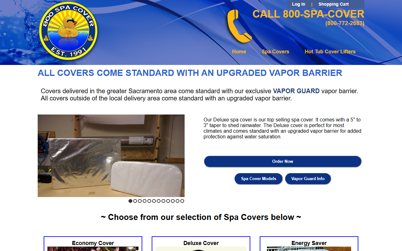 800spacover.com screenshot