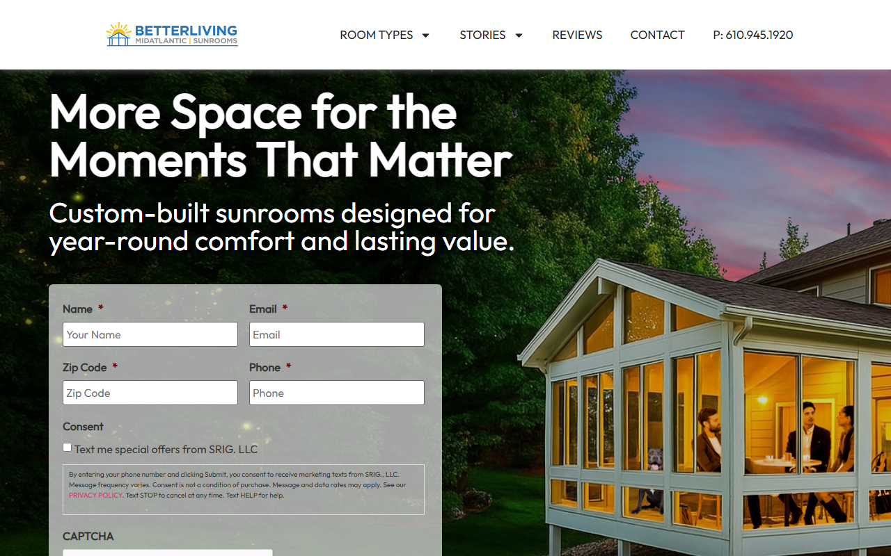 800sunroom.com screenshot