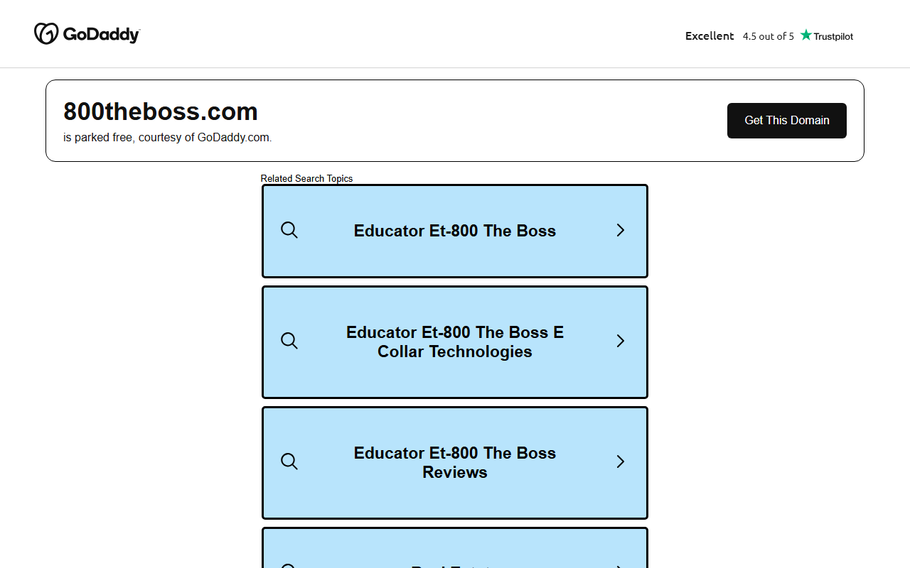 800theboss.com screenshot