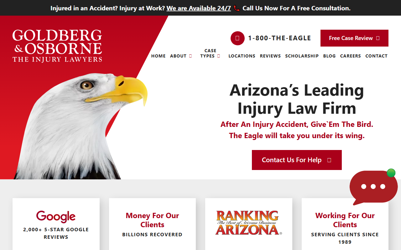 800theeagle.com screenshot