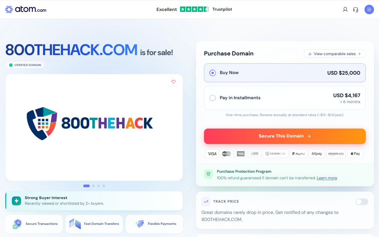 800thehack.com screenshot