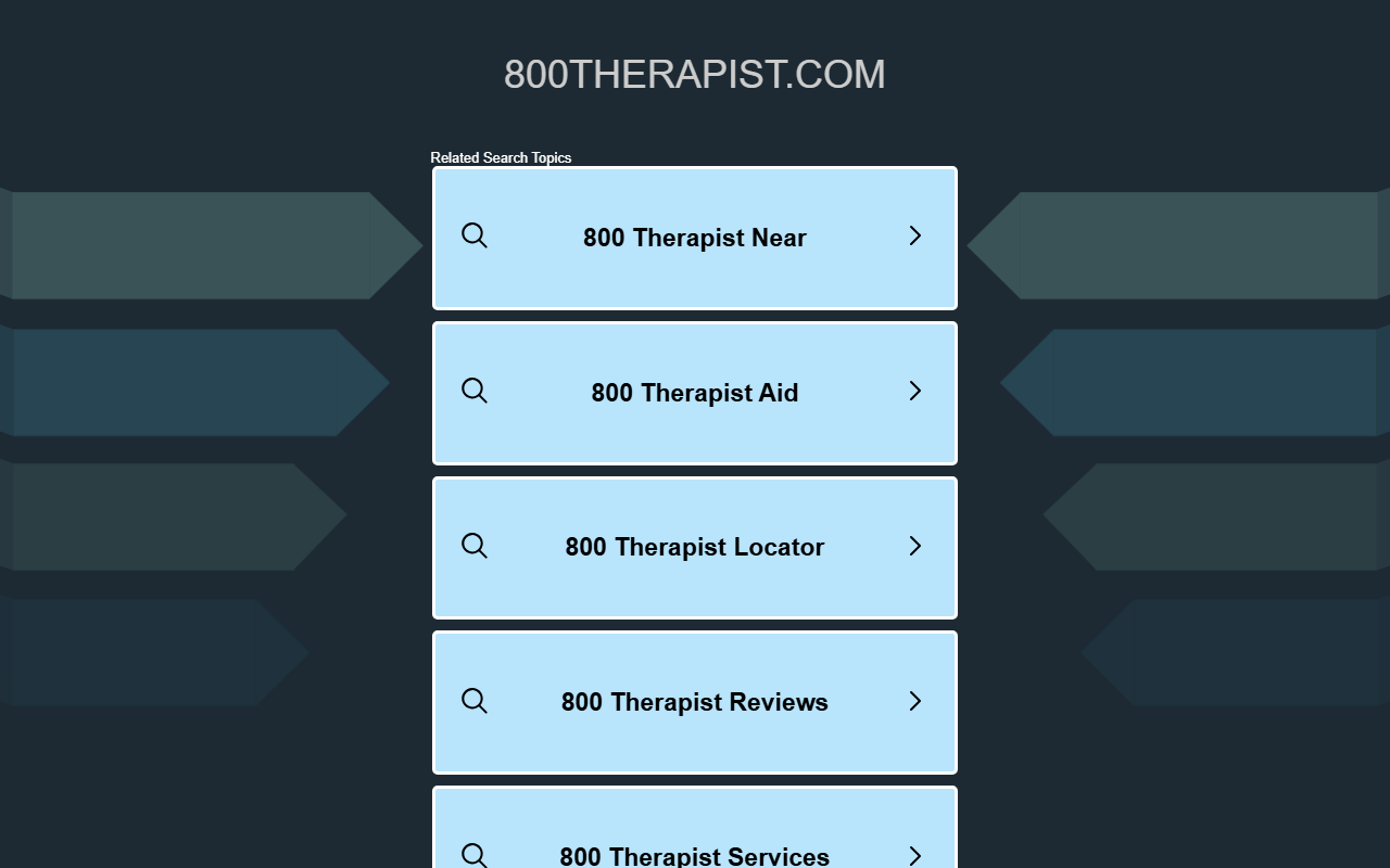 800therapist.com screenshot