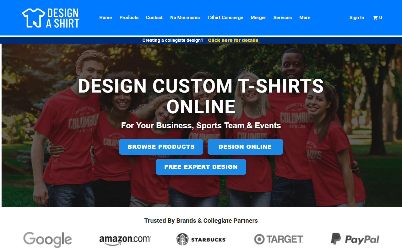 800tshirts.com screenshot
