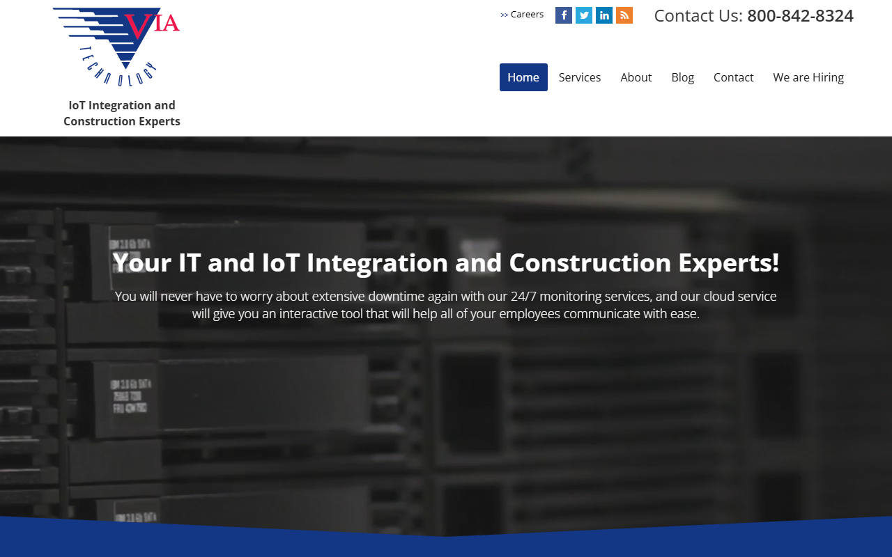 800viatech.com screenshot