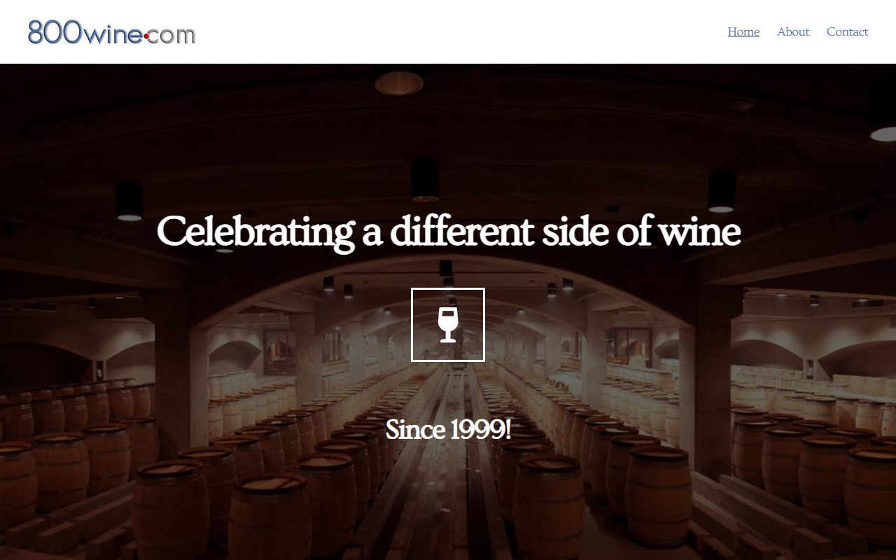 800wineclub.com screenshot