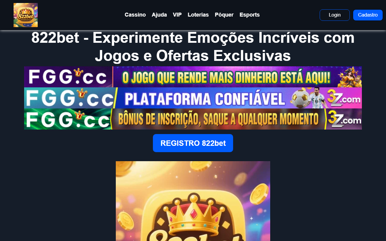 822betbrasil.com screenshot