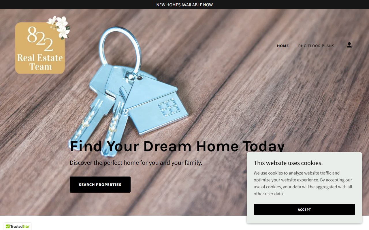 822realestate.com screenshot