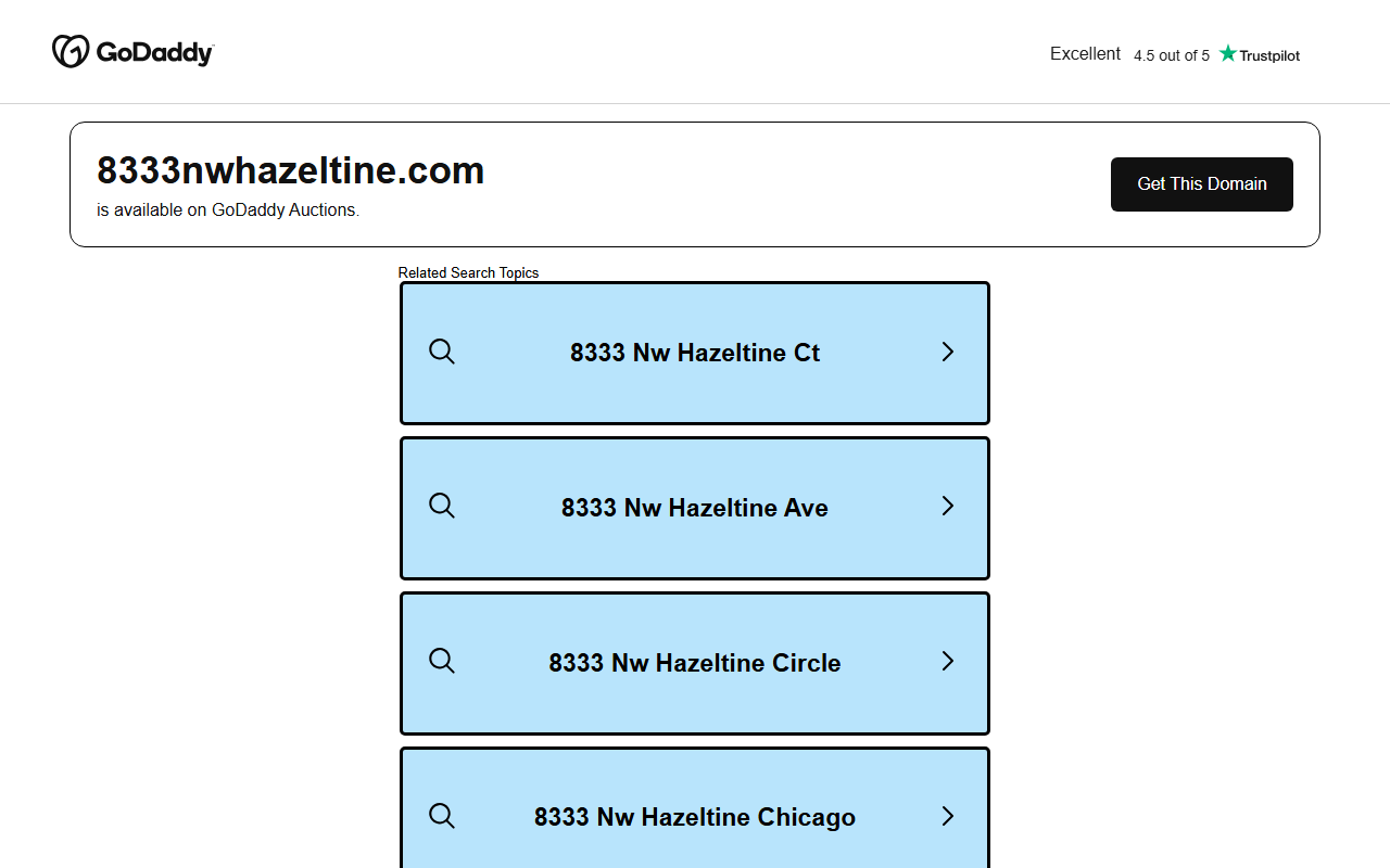 8333nwhazeltine.com screenshot