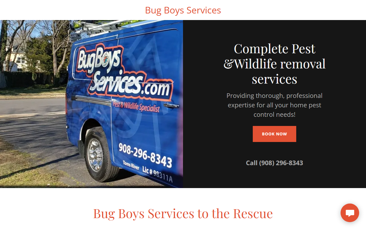 833bugboys.com screenshot