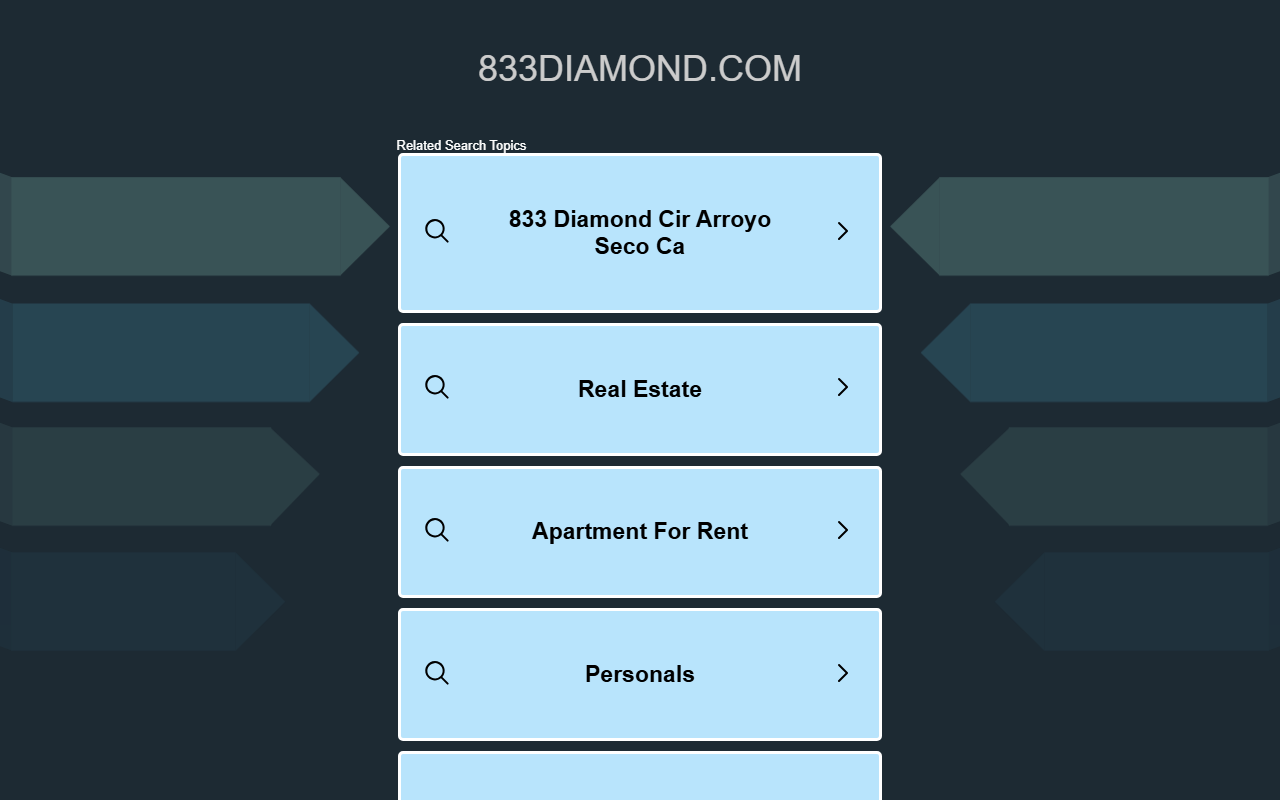 833diamond.com screenshot