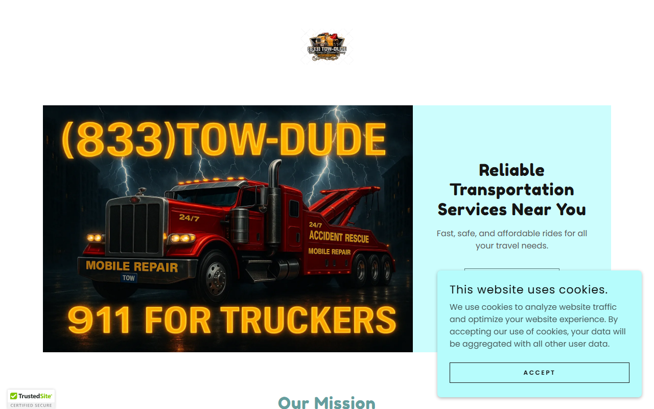833towdude.com screenshot