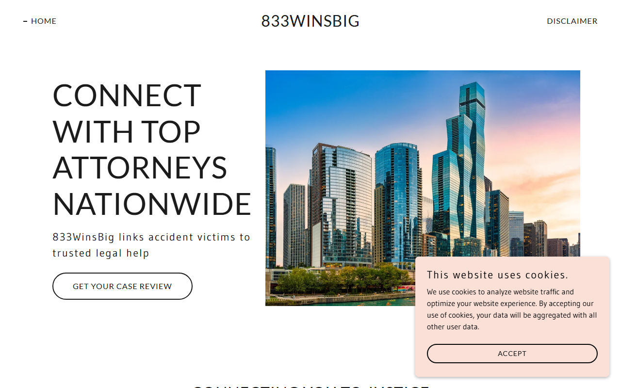 833winsbig.com screenshot