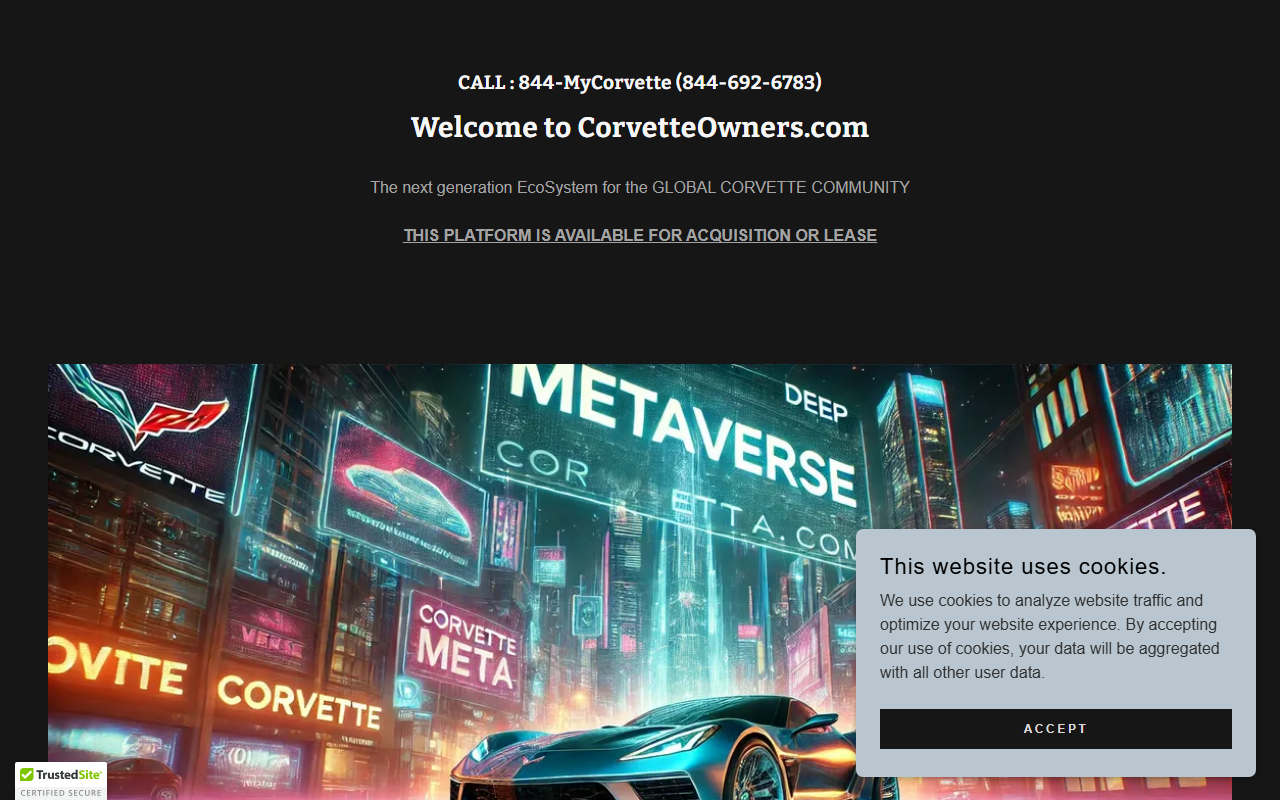 844mycorvette.com screenshot