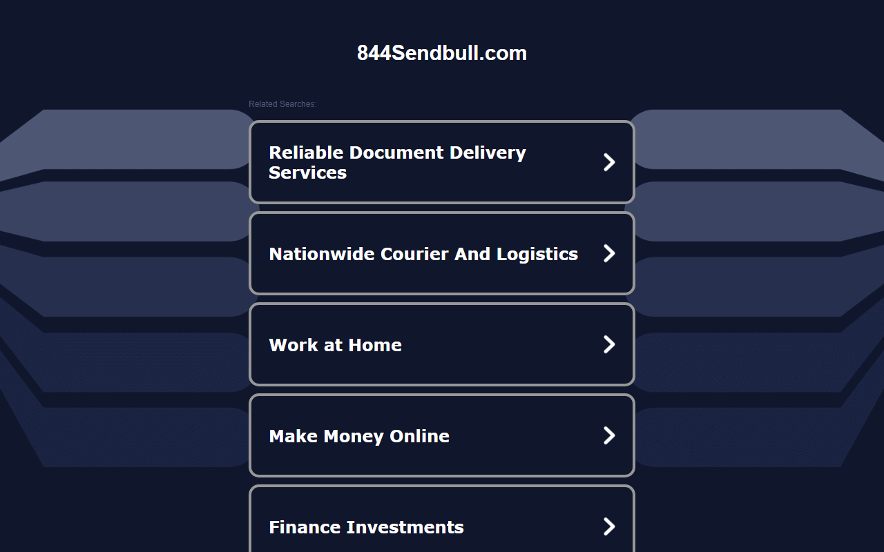 844sendbull.com screenshot
