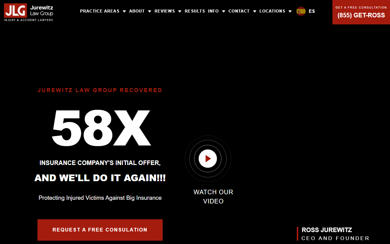 855-getross.com screenshot