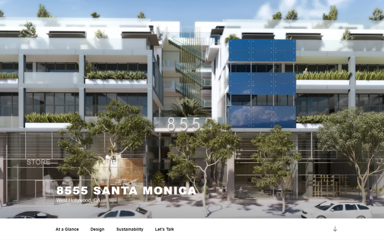 8555santamonica.com screenshot