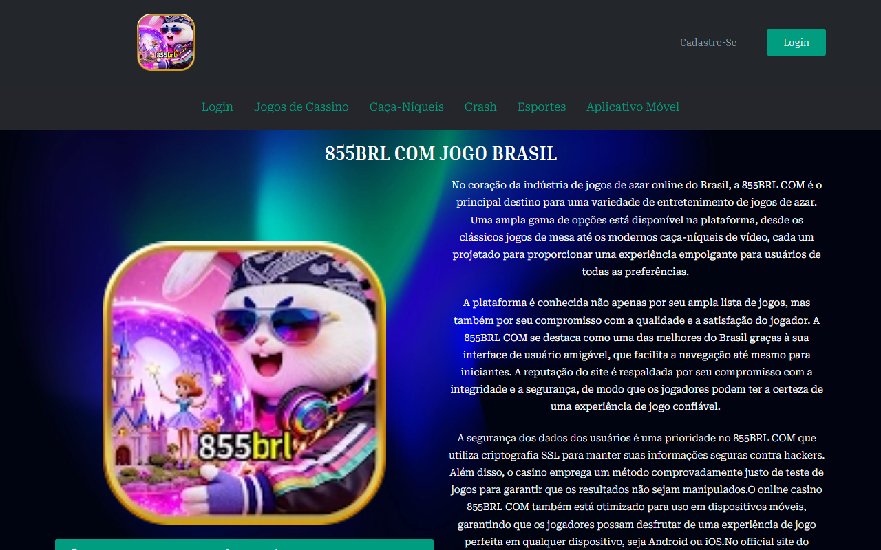 855brl8app.com screenshot