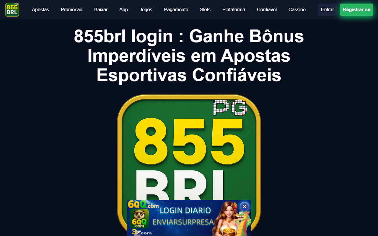 855brllogin.com screenshot