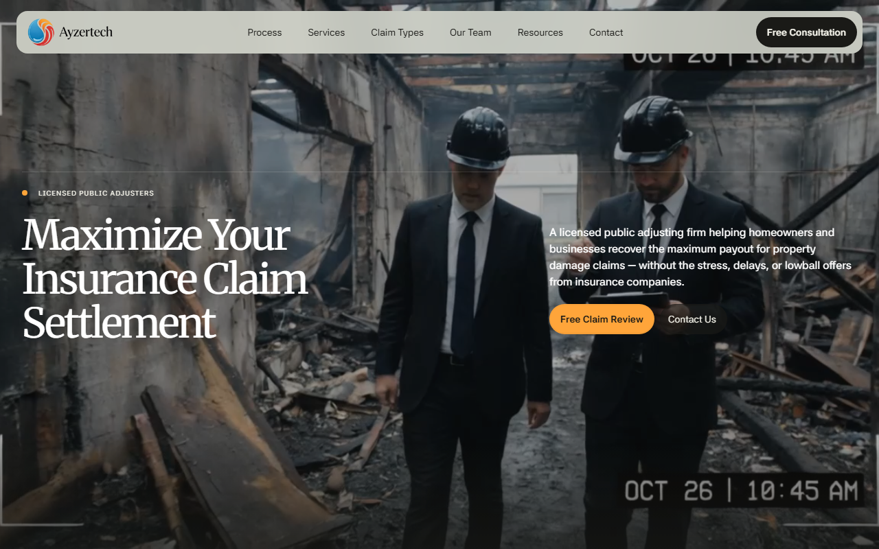 855claim55.com screenshot