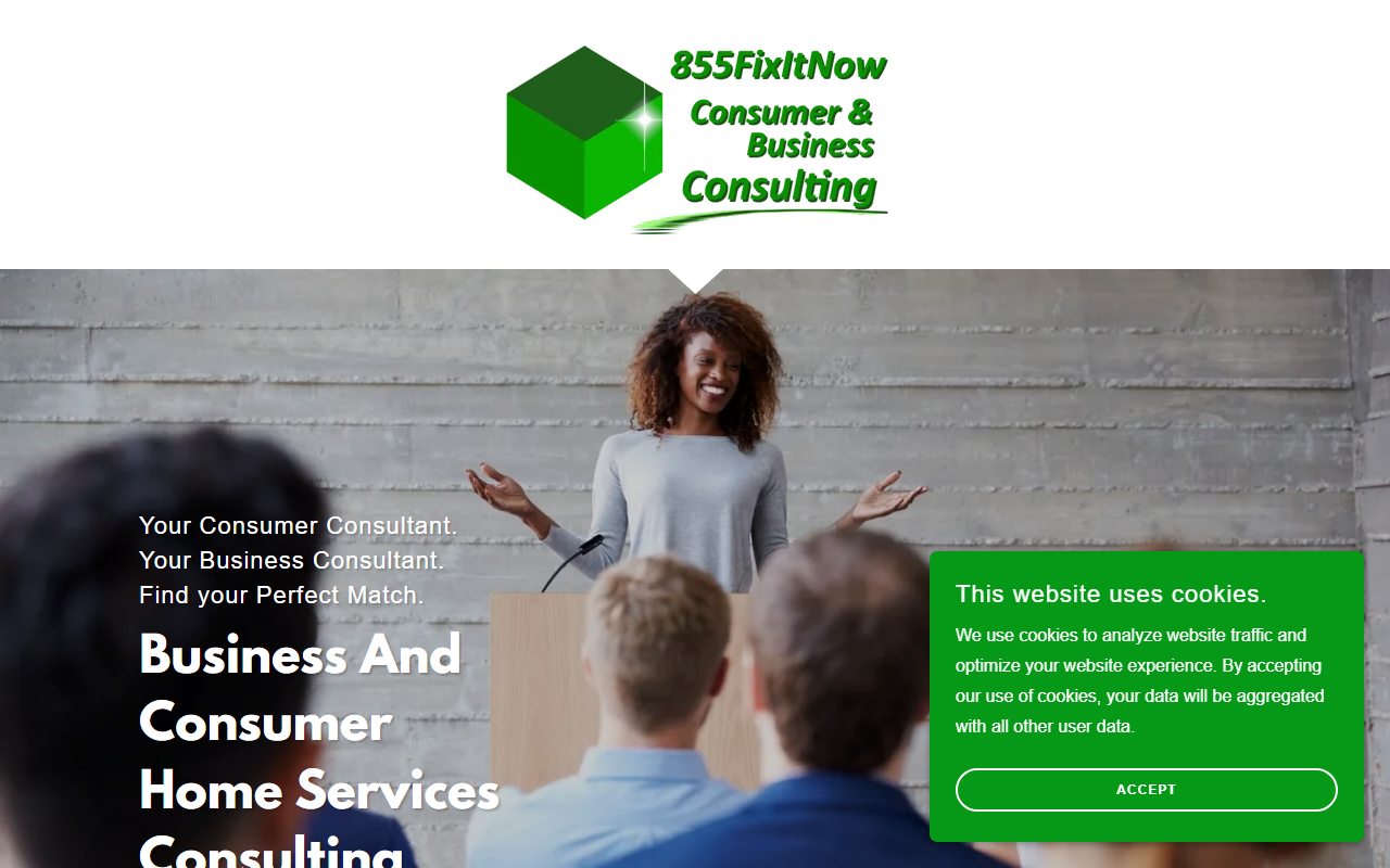 855fixitnow.com screenshot